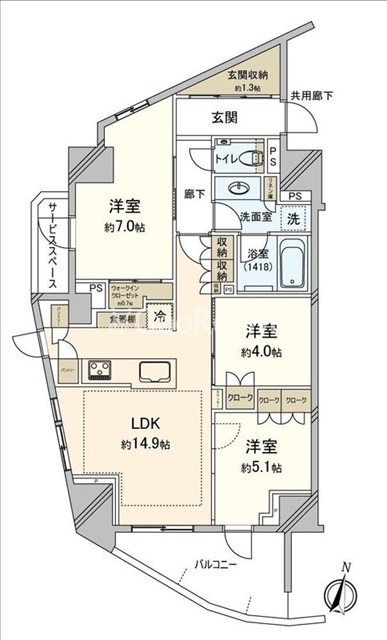 3LDK