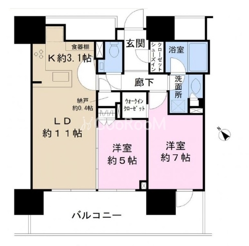 2LDK