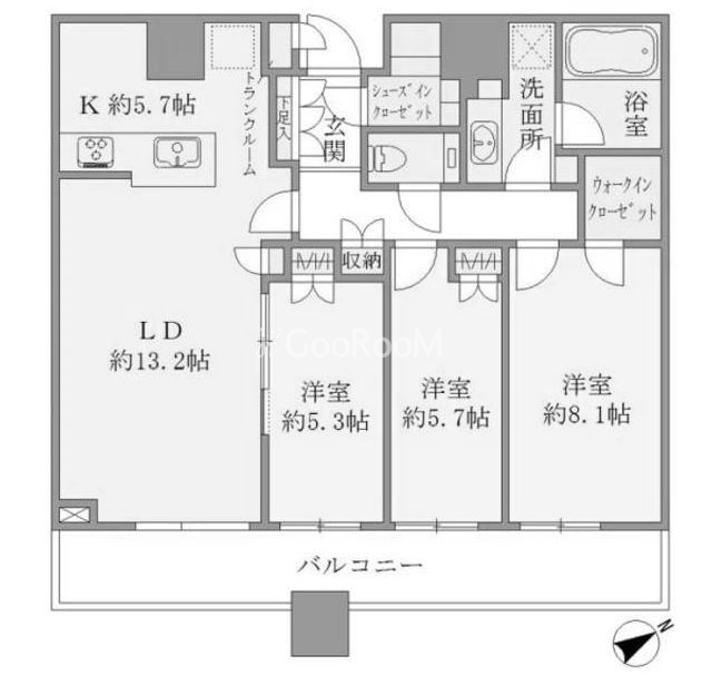 3LDK