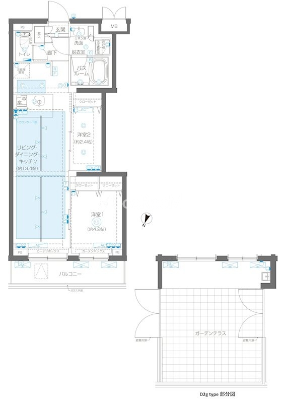2LDK