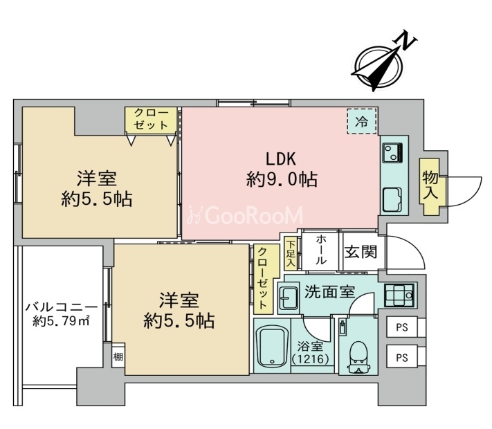 2LDK