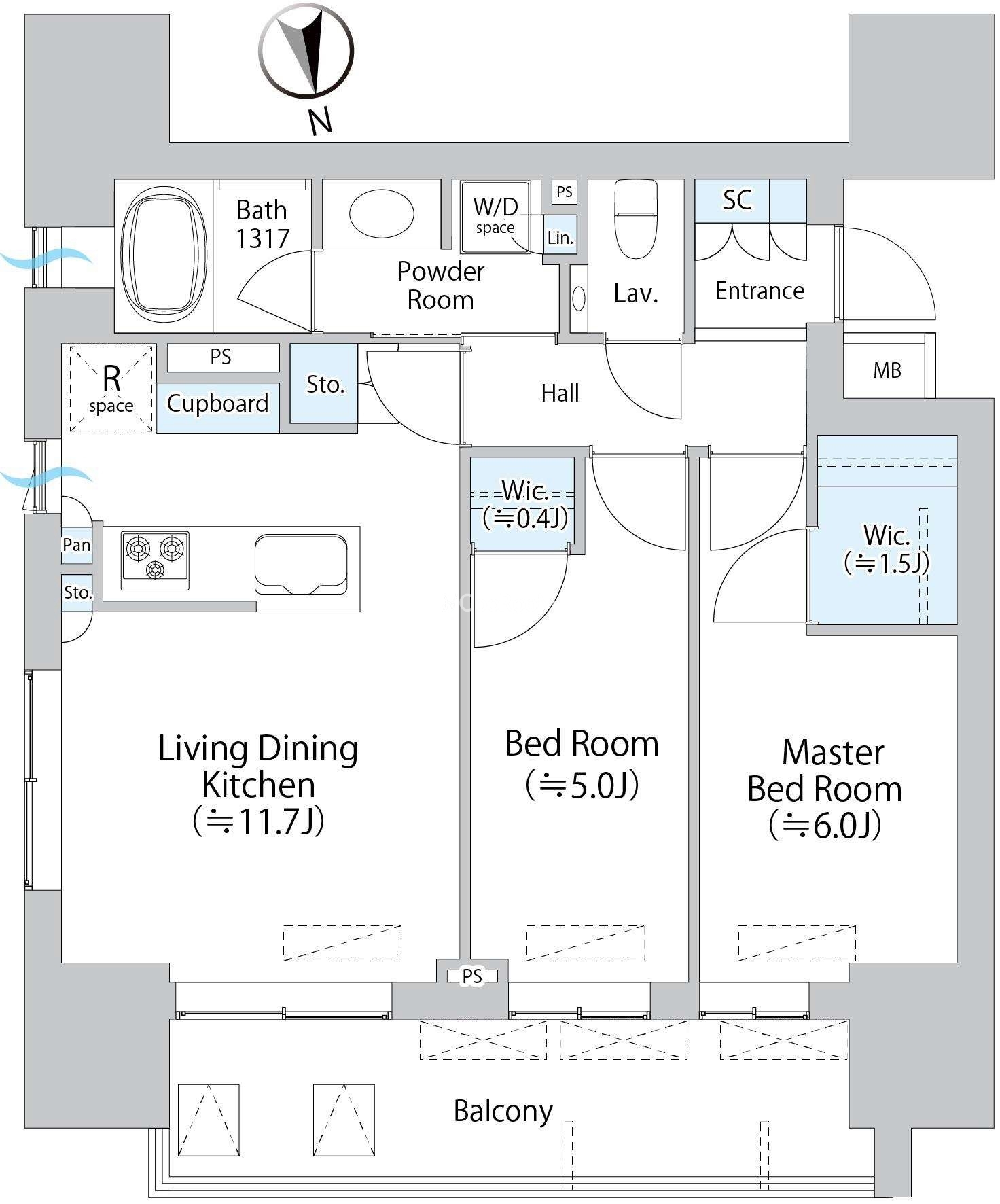 2LDK