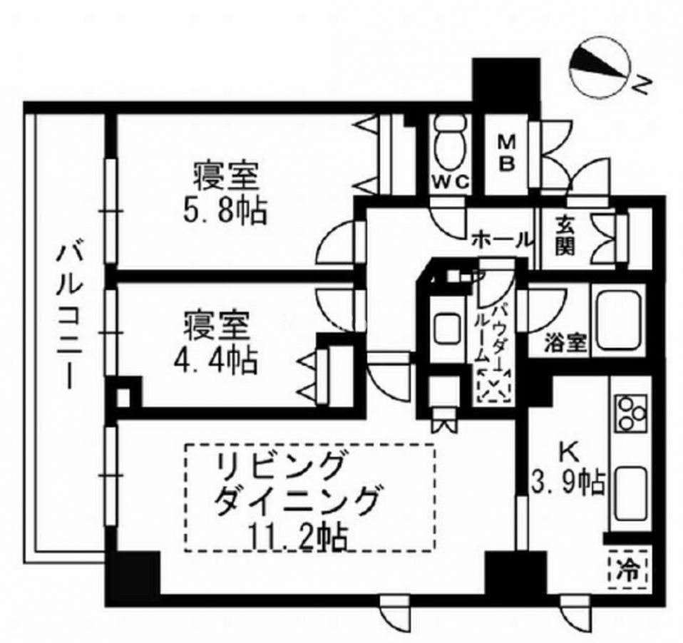 2LDK