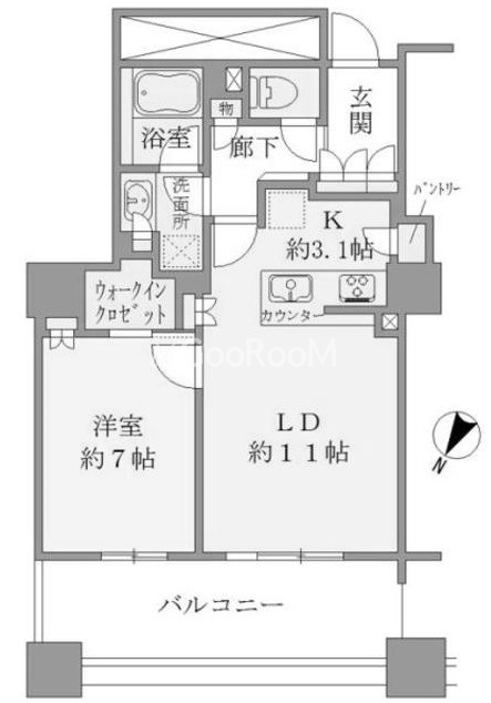 1LDK