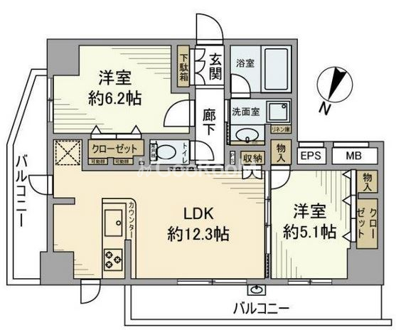 2LDK