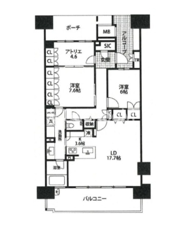 2LDK
