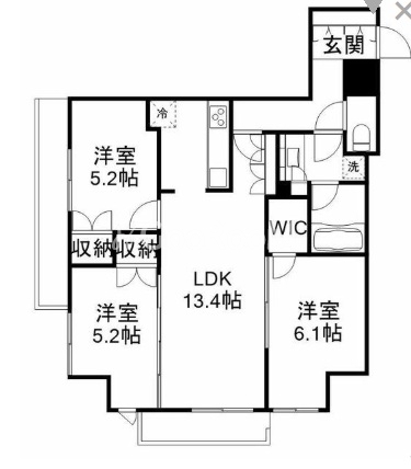 3LDK