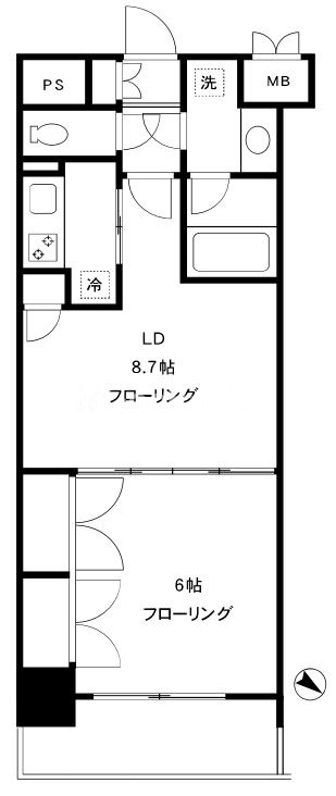 1LDK
