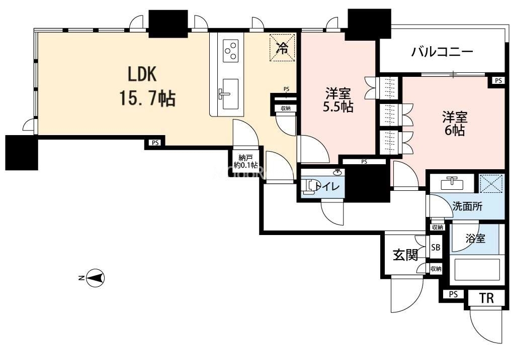 2LDK