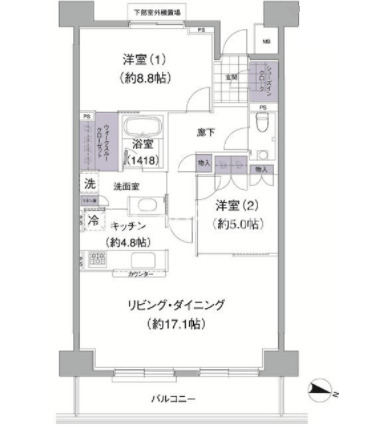 2LDK