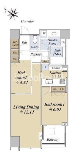 2LDK