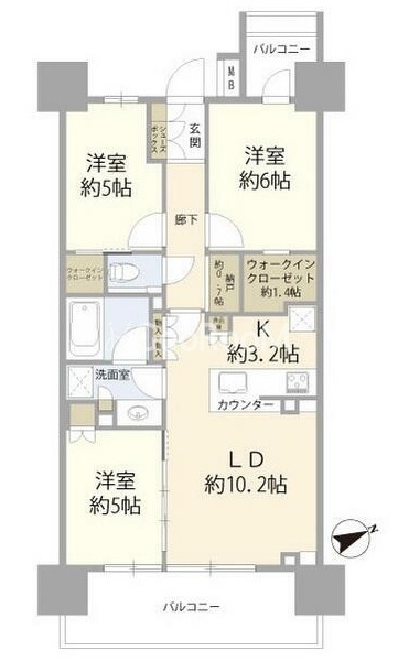 3LDK