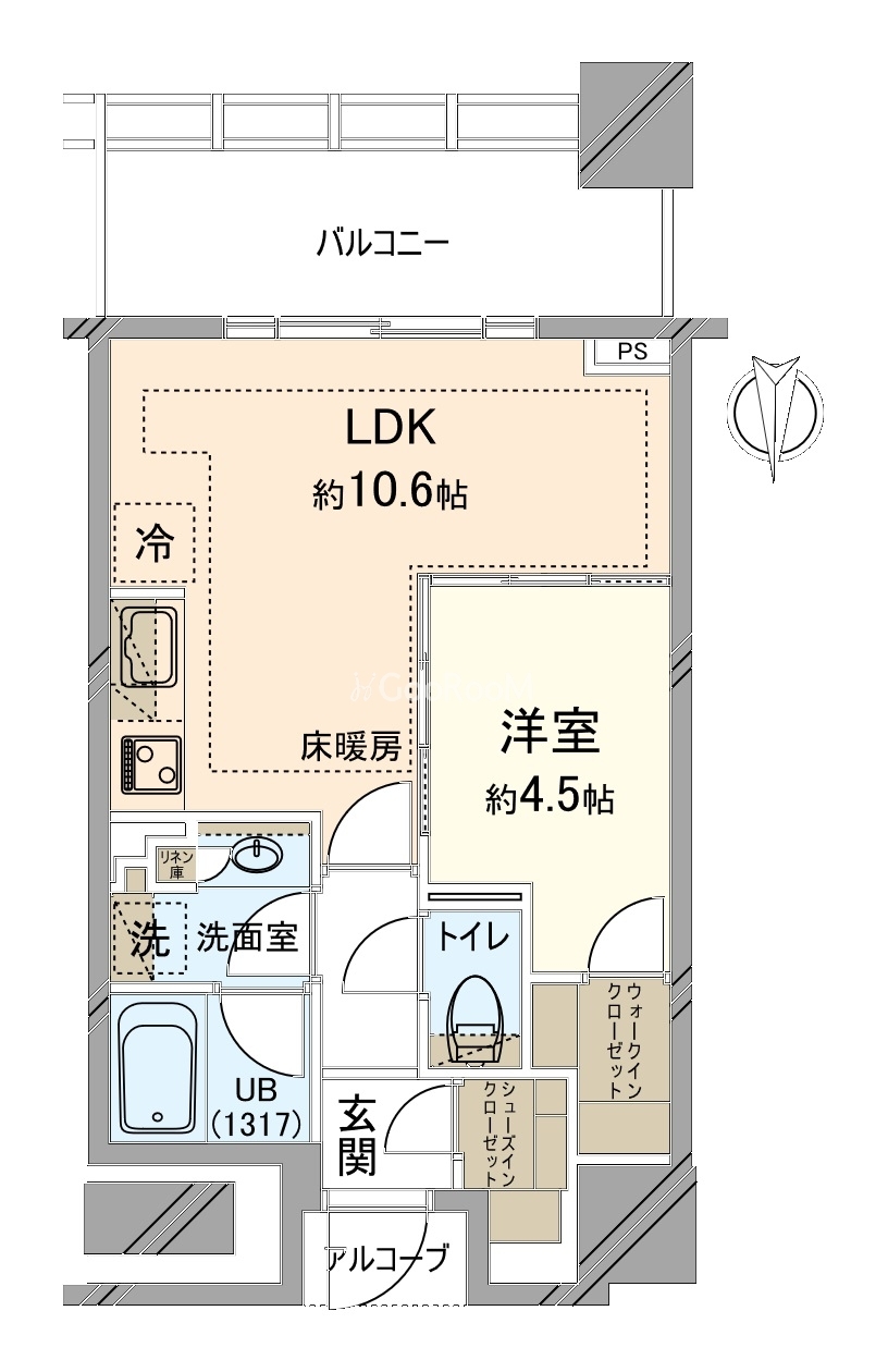 1LDK