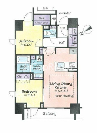 2LDK