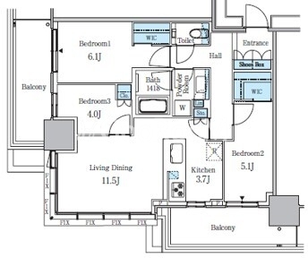 3LDK