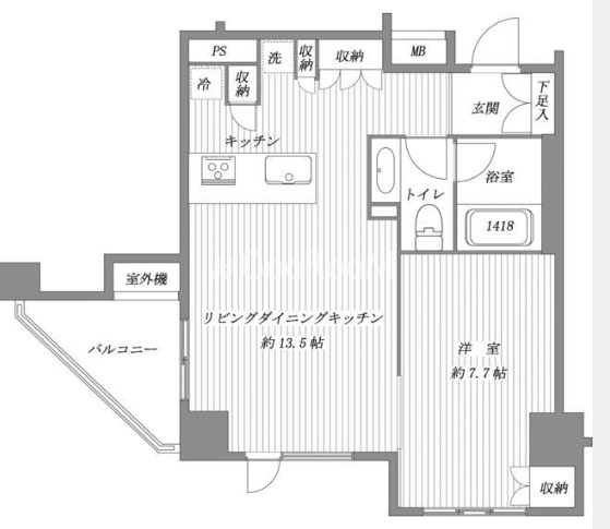 1LDK