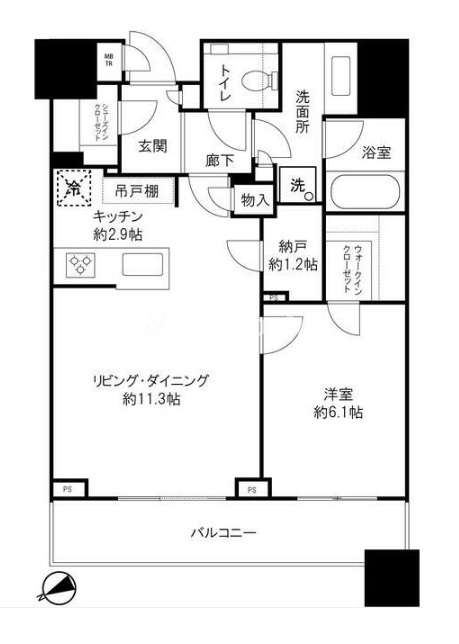 1LDK