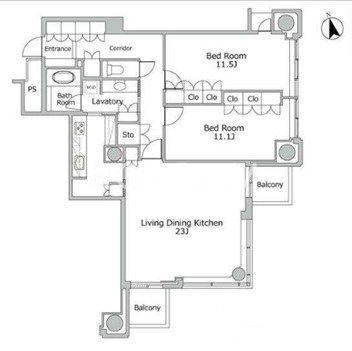 2LDK