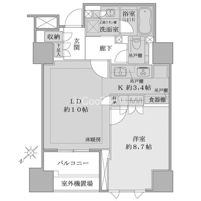1LDK
