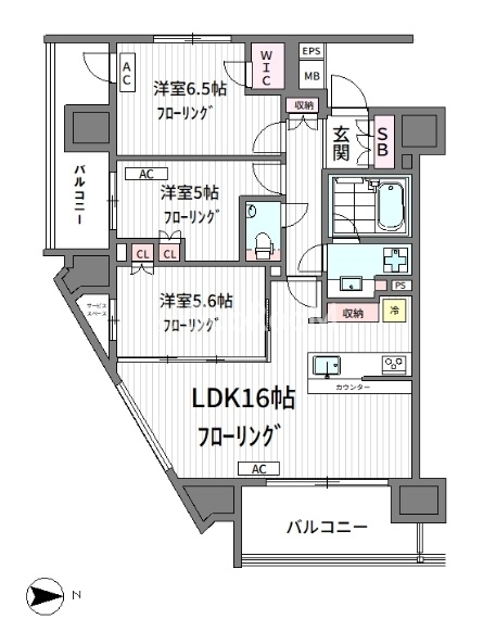 3LDK