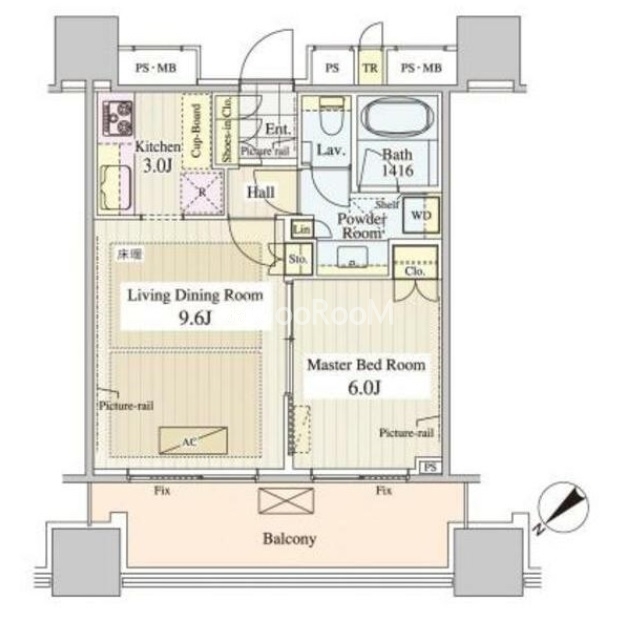 1LDK