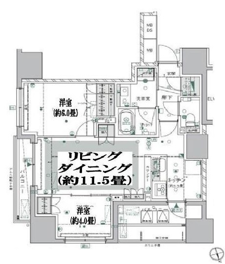 2LDK