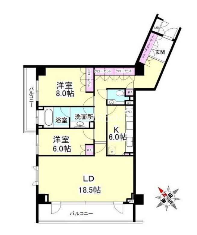 2LDK