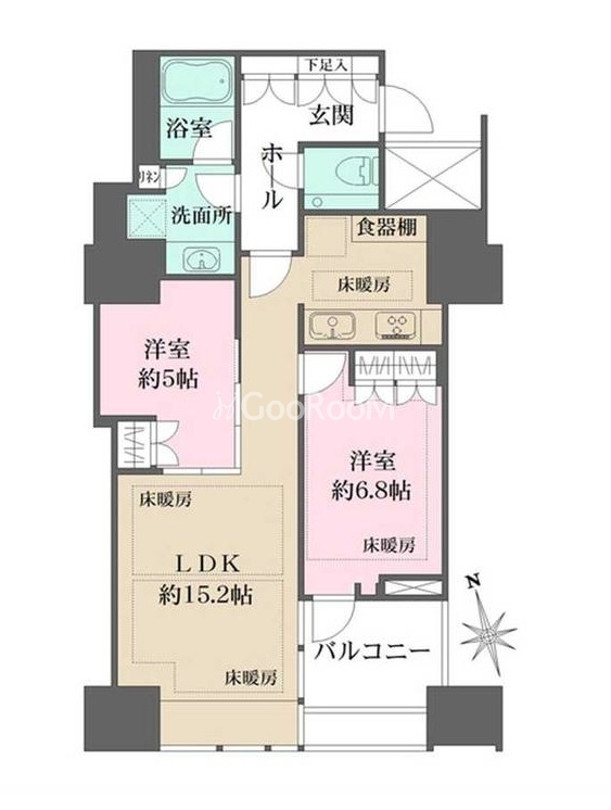 2LDK