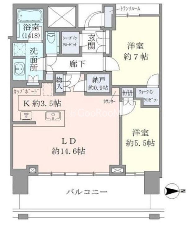 2LDK