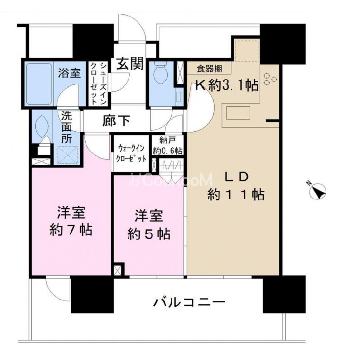 2LDK