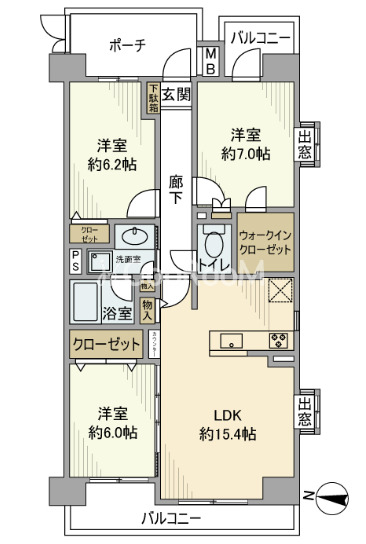3LDK