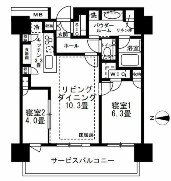 2LDK