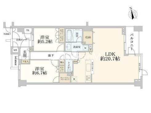 2LDK