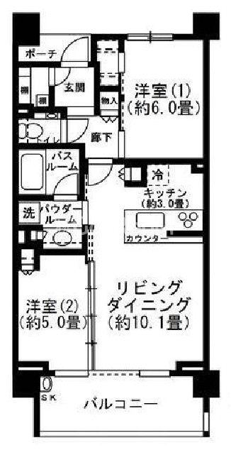 2LDK