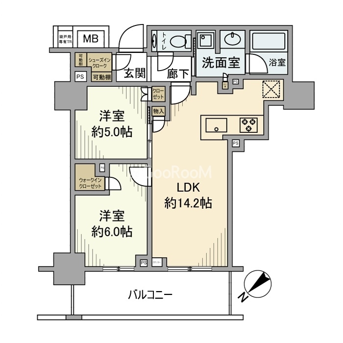 2LDK