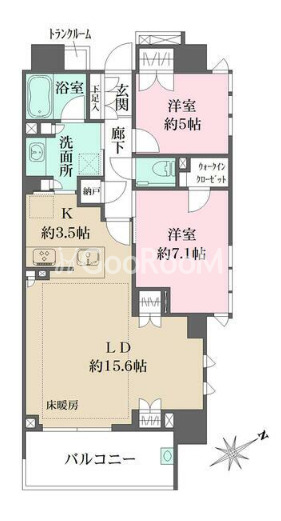 2LDK