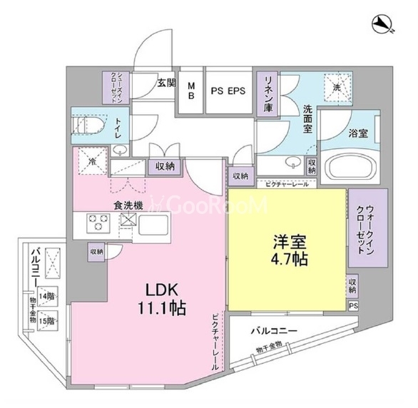 1LDK
