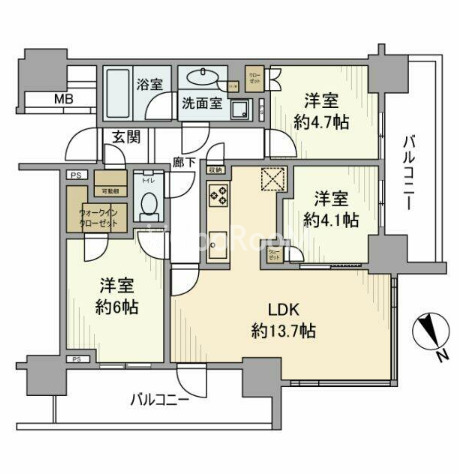 3LDK