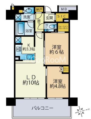 2LDK
