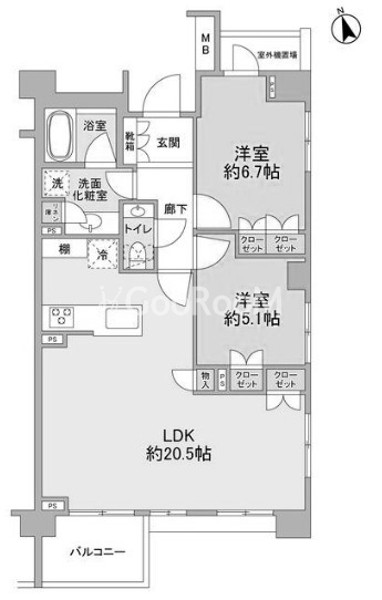 2LDK