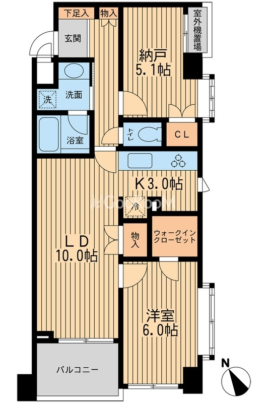 1SLDK