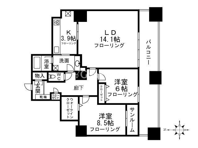 2LDK