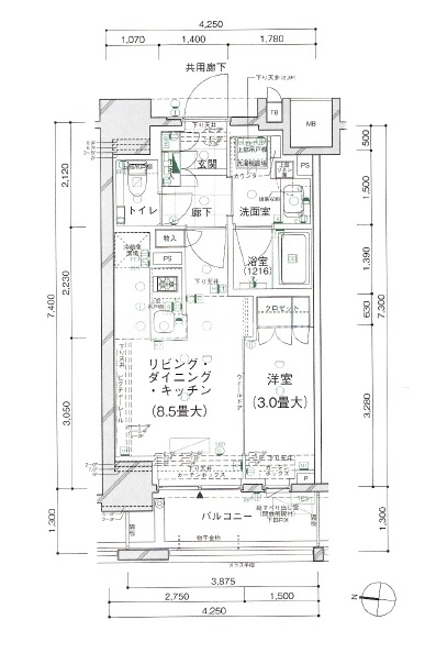 1LDK