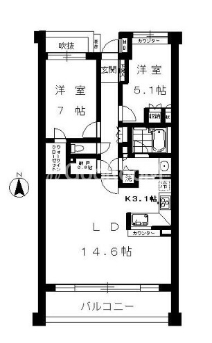 2LDK