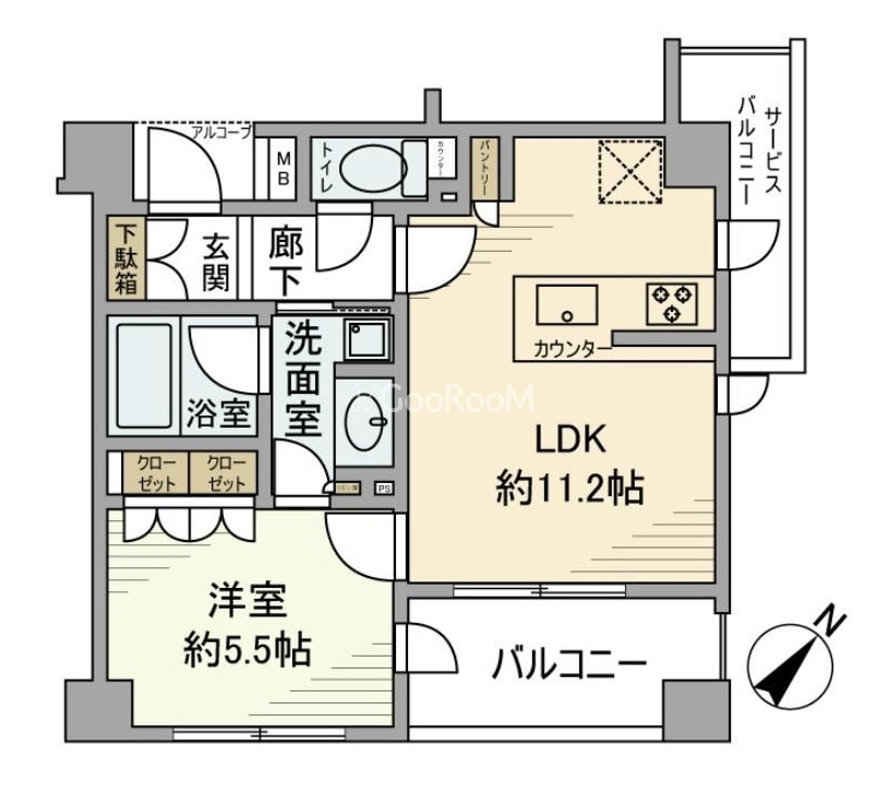 1LDK