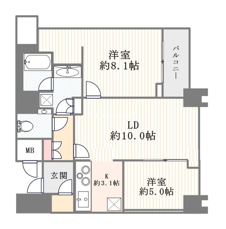 2LDK