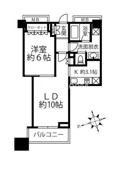 1LDK