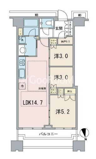 3LDK