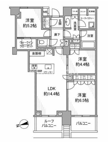 3LDK
