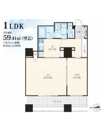 1LDK